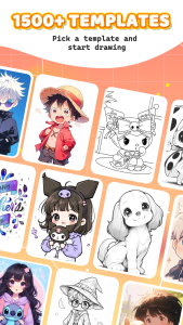 اسکرین شات 3 برنامه AR Drawing - SketchArt App