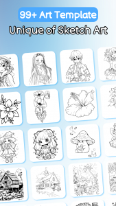 اسکرین شات برنامه AR Drawing: Sketch Art & Trace 5