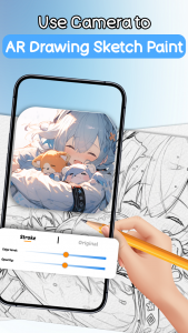 اسکرین شات برنامه AR Drawing: Sketch Art & Trace 1