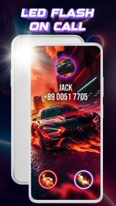 اسکرین شات برنامه Color Phone Call Screen Theme 5