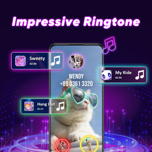 اسکرین شات 6 برنامه Color Phone Call Screen Theme