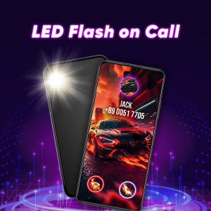 اسکرین شات 5 برنامه Color Phone Call Screen Theme