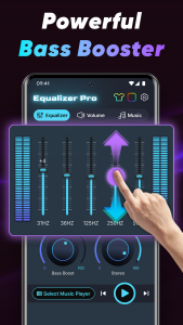 اسکرین شات برنامه Equalizer Bass Booster Volume 2