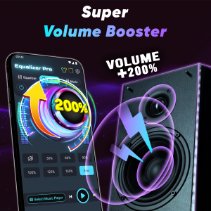 اسکرین شات برنامه Equalizer Bass Booster Volume 4