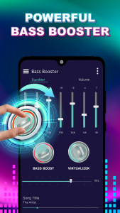 اسکرین شات برنامه Equalizer Bass Booster Volume 5