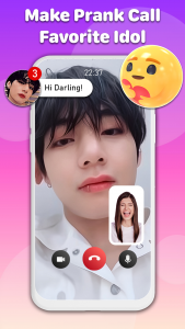 اسکرین شات 5 برنامه Prank Call: Fake Video Call