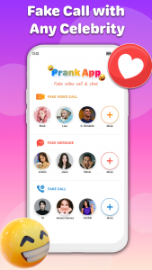 اسکرین شات 2 برنامه Prank Call: Fake Video Call