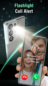 اسکرین شات 1 برنامه Flashlight - LED Flash Alert