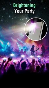 اسکرین شات 2 برنامه Flashlight - LED Flash Alert