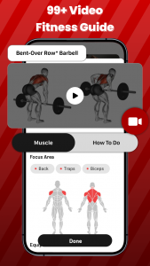 اسکرین شات برنامه Gym Workout Tracker & Fitness 3