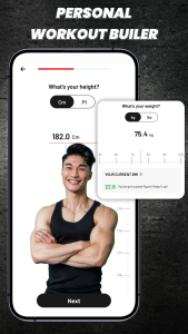 اسکرین شات 3 برنامه Gym Workout Tracker & Fitness