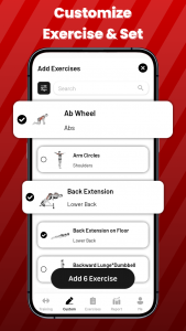 اسکرین شات برنامه Gym Workout Tracker & Fitness 5