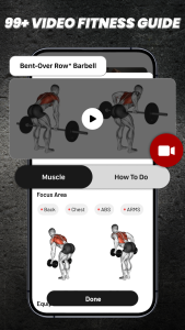 اسکرین شات 2 برنامه Gym Workout Tracker & Fitness