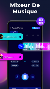 اسکرین شات برنامه Ringtone Maker & Audio Editor 3