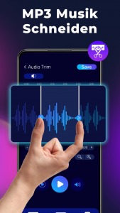 اسکرین شات برنامه Ringtone Maker & Audio Editor 2