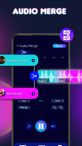 اسکرین شات برنامه Ringtone Maker - Audio Editor 3