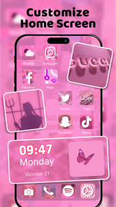 اسکرین شات 1 برنامه Themes - Widgets, Icon Changer