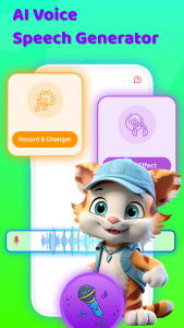 اسکرین شات 4 برنامه AI Voice Changer Sound Effects