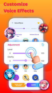 اسکرین شات 6 برنامه AI Voice Changer Sound Effects
