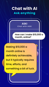 اسکرین شات برنامه ASKI-AI CHATBOT 1