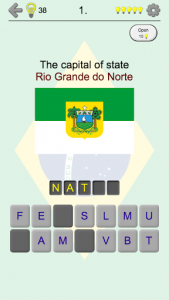 اسکرین شات بازی Brazilian States - Quiz about Flags and Capitals 5