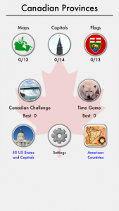 اسکرین شات 3 بازی Canada Provinces & Territories - Canadian Quiz