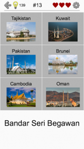 اسکرین شات بازی Capital Cities of World Continents: Geography Quiz 6