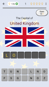 اسکرین شات بازی European Countries - Maps, Flags and Capitals Quiz 8