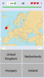 اسکرین شات 1 بازی European Countries - Maps Quiz