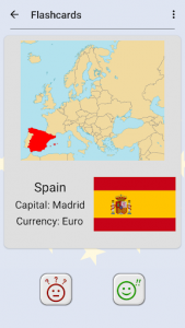اسکرین شات بازی European Countries - Maps, Flags and Capitals Quiz 4