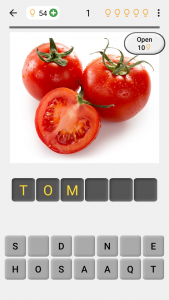 اسکرین شات بازی Fruit and Vegetables - Quiz 1