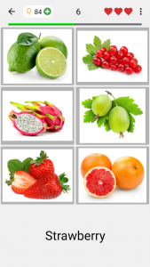 اسکرین شات بازی Fruit and Vegetables - Quiz 2
