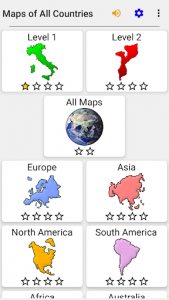 اسکرین شات بازی Maps of All Countries in the World: Geography Quiz 3