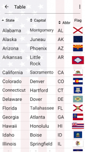اسکرین شات بازی 50 US States Map, Capitals & Flags - American Quiz 6