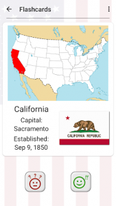 اسکرین شات بازی 50 US States Map, Capitals & Flags - American Quiz 4