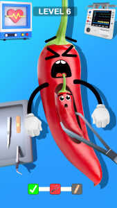 اسکرین شات 1 بازی Fruit Hospital: ASMR Games