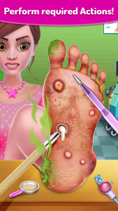 اسکرین شات 7 بازی ASMR Salon: Foot Care Makeup