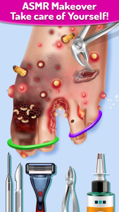 اسکرین شات 8 بازی ASMR Salon: Foot Care Makeup