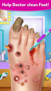 اسکرین شات 2 بازی ASMR Salon: Foot Care Makeup