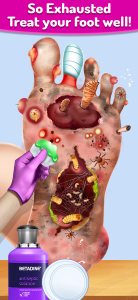 اسکرین شات 1 بازی ASMR Salon: Foot Care Makeup