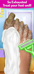 اسکرین شات 1 بازی ASMR Salon: Foot Care Makeup