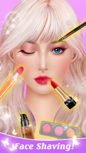 اسکرین شات 1 بازی ASMR Makeover: Makeup Games