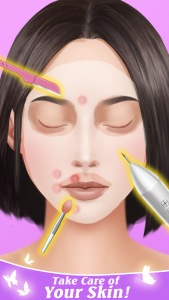 اسکرین شات بازی ASMR Makeover: Makeup Games 2