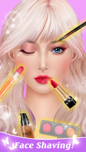 اسکرین شات بازی ASMR Makeover: Makeup Games 1