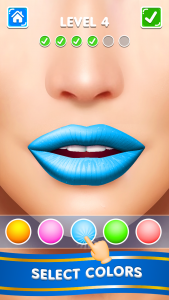 اسکرین شات بازی Lip Art Lipstick: Makeup games 5