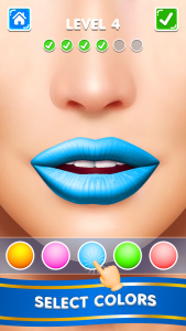 اسکرین شات بازی Lip Art Lipstick: Makeup games 4