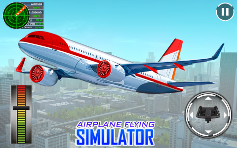 اسکرین شات برنامه Pilot Flight 3d:Plane Games 4
