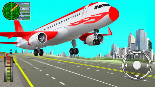 اسکرین شات برنامه Pilot Flight 3d:Plane Games 1