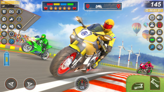 اسکرین شات بازی Moto Bike Racing: Rider Games 2