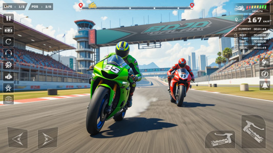 اسکرین شات 7 بازی Moto Bike Racing: Rider Games